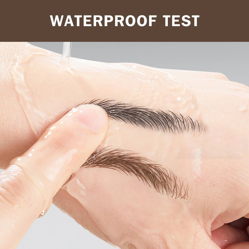 Liquid Eyebrow Pen Microblading Fork Tip Tattoo Brow Pencil
