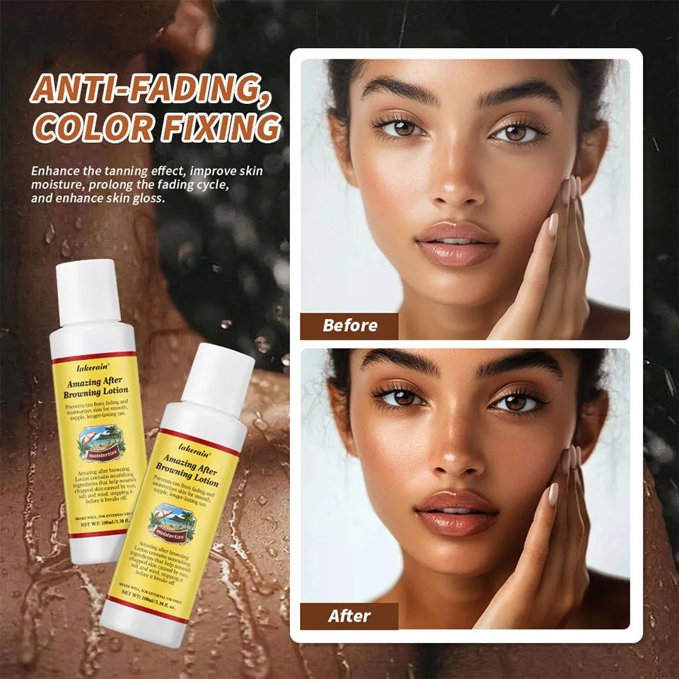 Amazing Brown Tanning Lotion Self Tanner Body Bronzer
