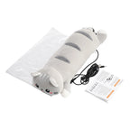 USB Heated Cat Pillow Plush Warming Hot Compress Bolster