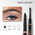 Waterproof Eyebrow Pencil Triangular Brow Definer Makeup Pen