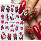 Christmas Nail Stickers Winter Nail Art Decals