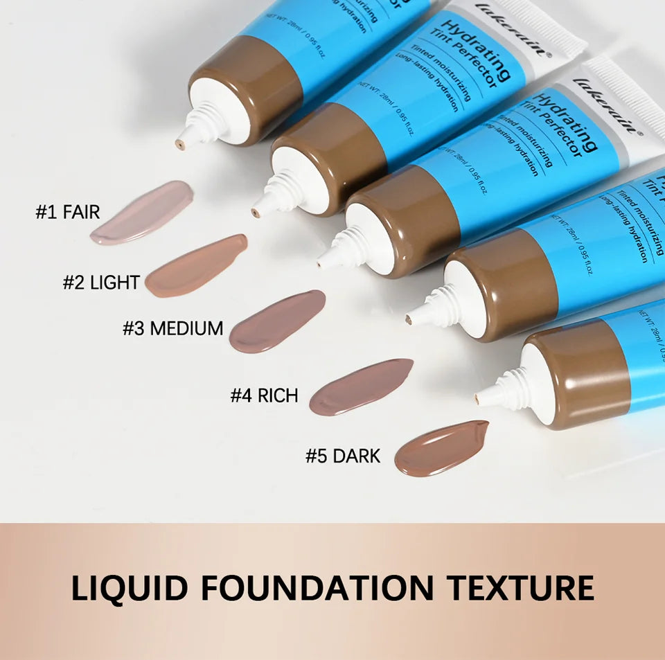 Hydrating Liquid Foundation and Tinted Moisturizing Face Cream