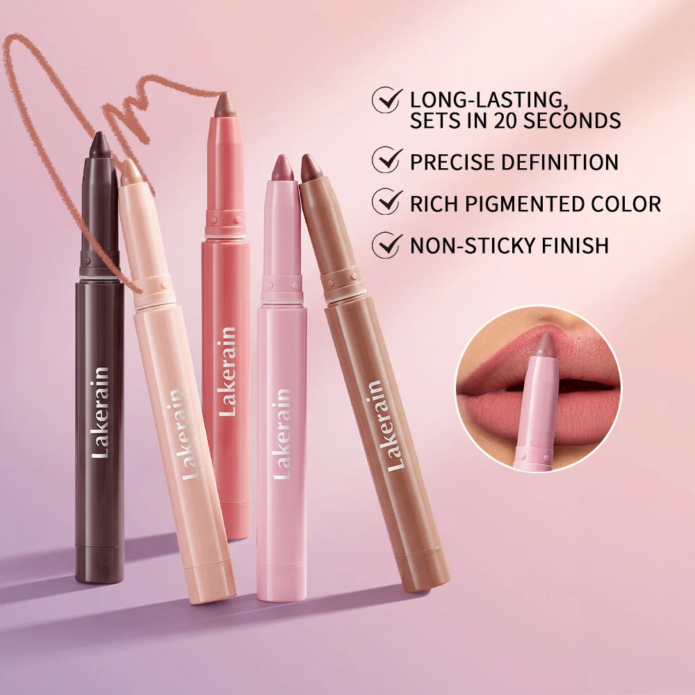 Matte Lip Liner Pencil Waterproof Lip Contour Makeup Pen