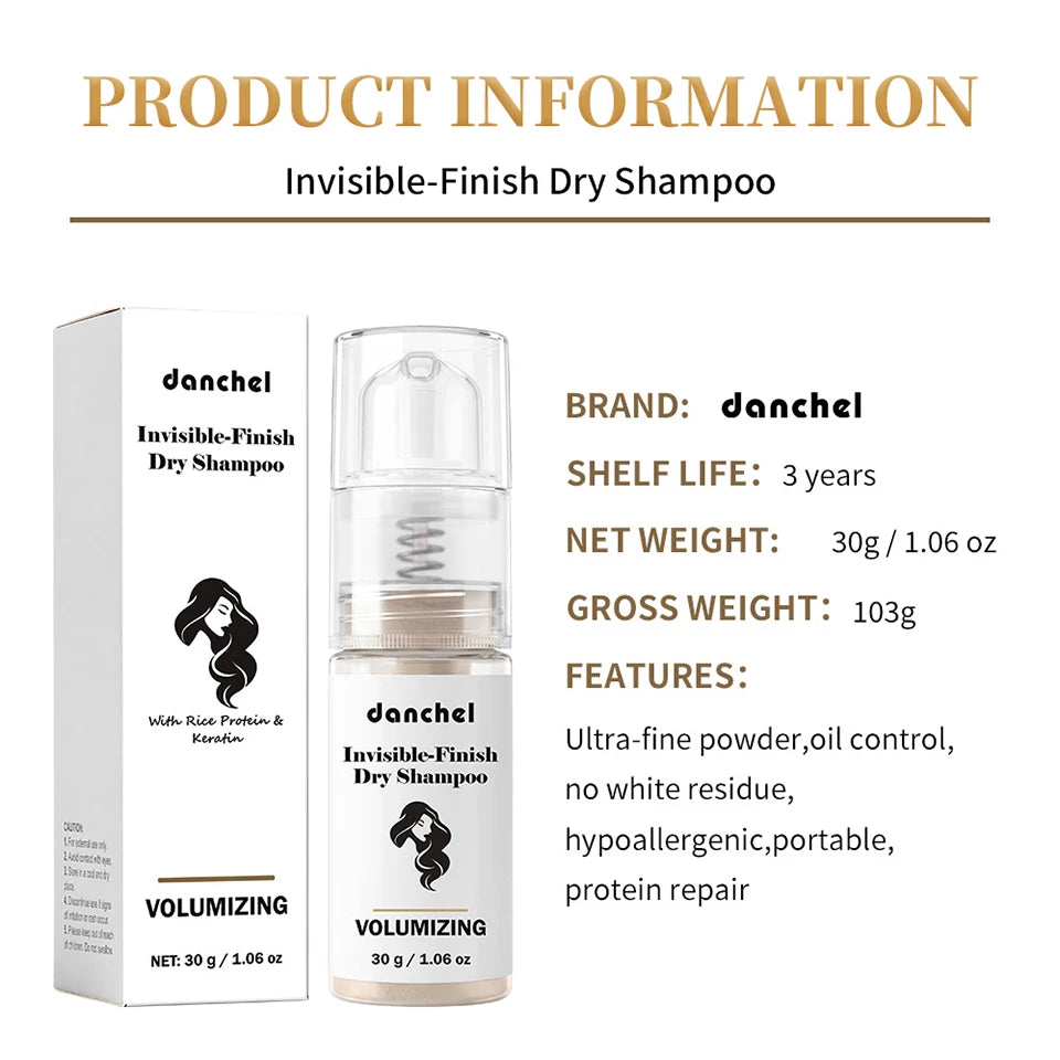 Dry Shampoo Powder Volumizing Hair Styling Powder for Oil Control