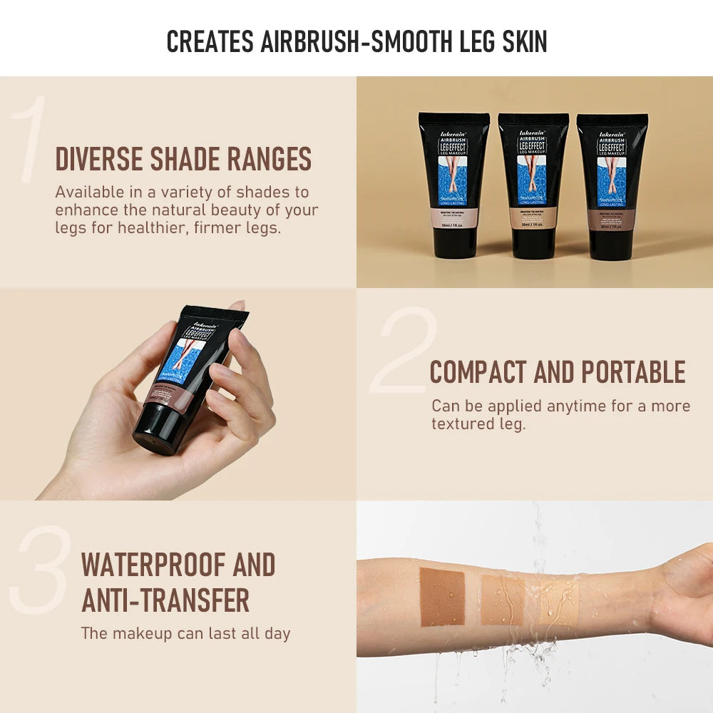 Leg Makeup Foundation and Body Concealer for Flawless Skin