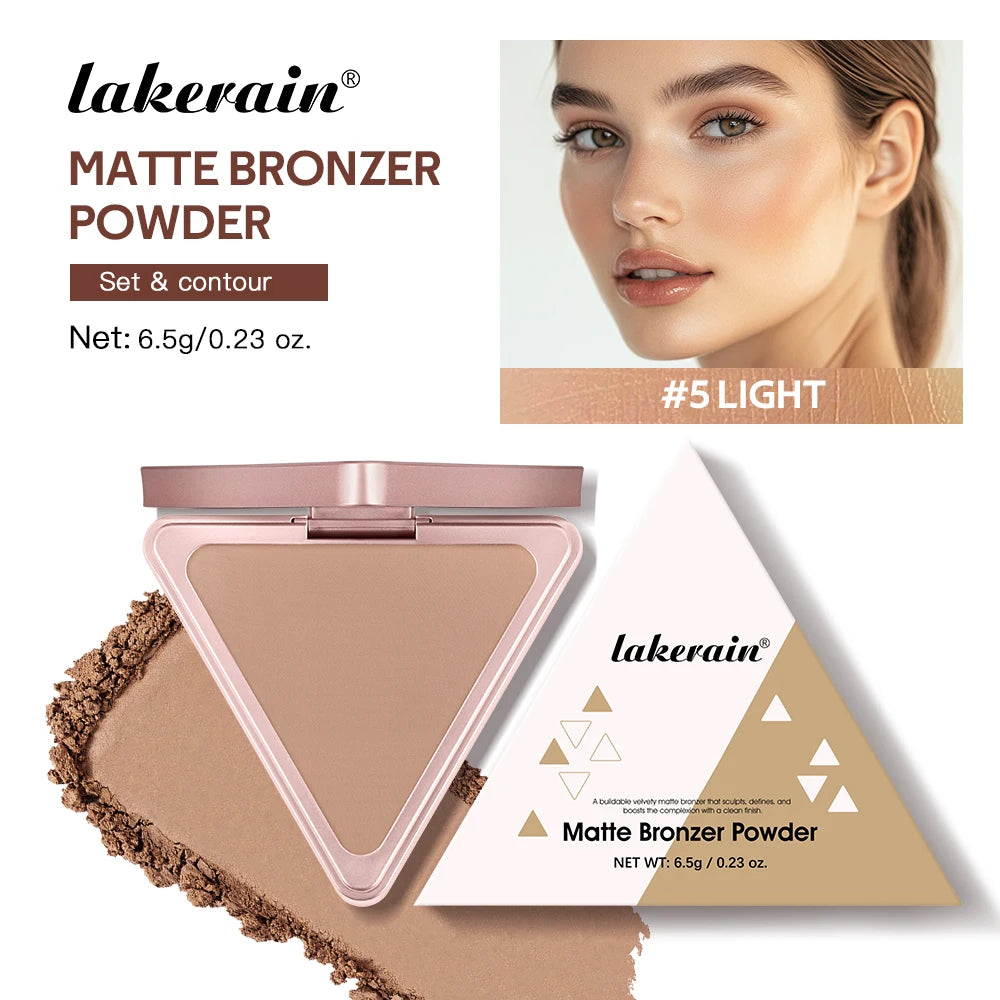 Matte Bronzer Powder Face Contouring Makeup - 37