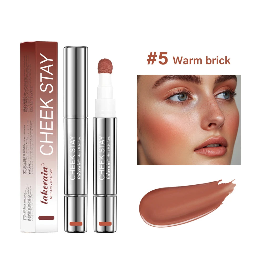 Liquid Blush Stick Sponge Tip Face Makeup Blusher - 23