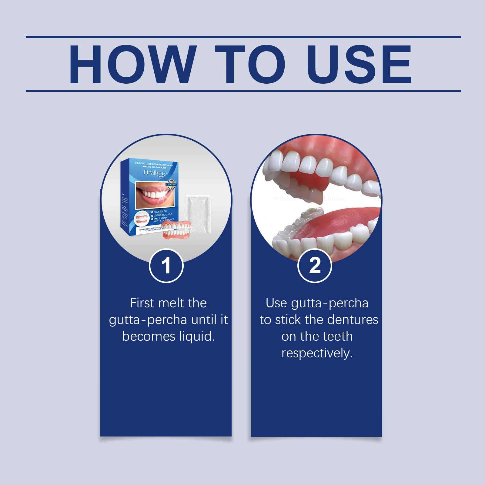 Cosmetic Dental Kit and Instant Smile Veneers for Natural Looking Teeth - 12