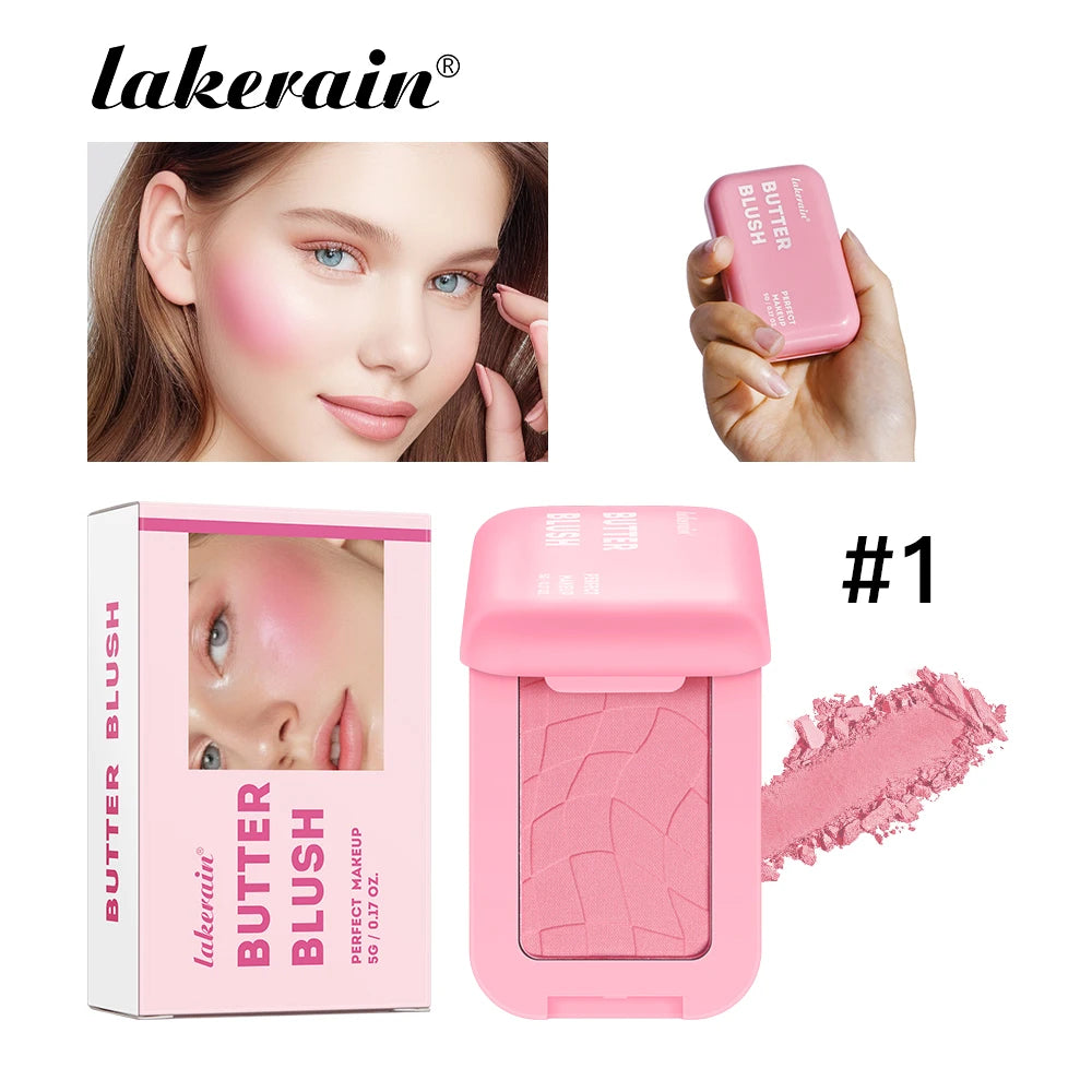 2 in 1 Cream and Powder Blush Face Blusher Makeup Palette