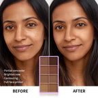 8 Shade Cream Concealer Palette Face Contour and Makeup Corrector