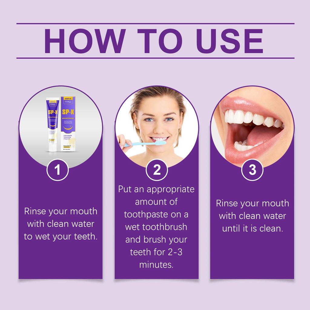 Brightening Toothpaste Teeth Whitening Stain Remover
