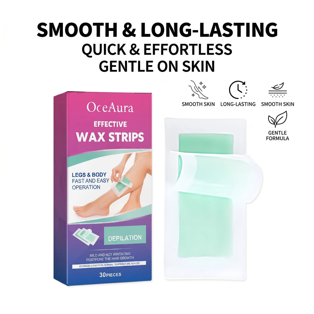 Hair Removal Wax Strips Full Body Depilatory Strips