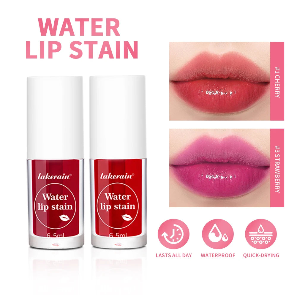 Water Lip Stain and Liquid Blush Long Lasting Tint