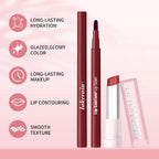 Lip Liner Pencil and Moisturizing Lip Balm Makeup Kit