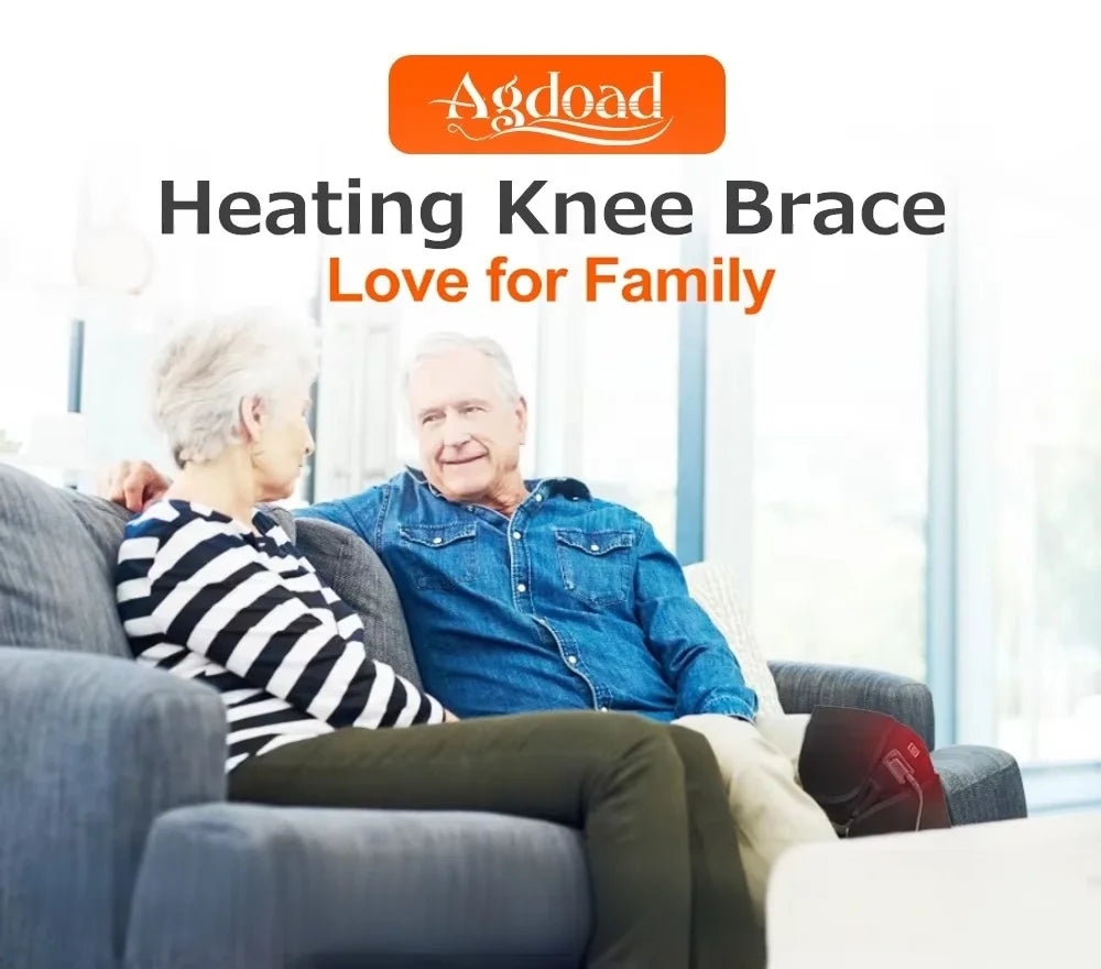 Electric Heated Knee Pad and Joint Heating Brace Wrap - 7