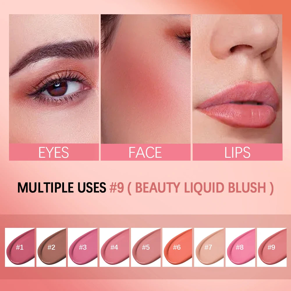 Liquid Blush Makeup Face Cheek Tint - 5