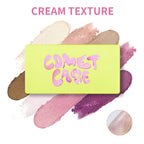 Cream Highlighter Palette and Face Bronzer Makeup Set