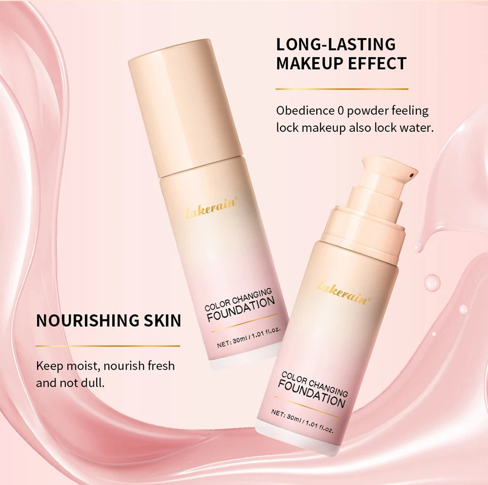 Color Changing Foundation Liquid Concealer Makeup Base