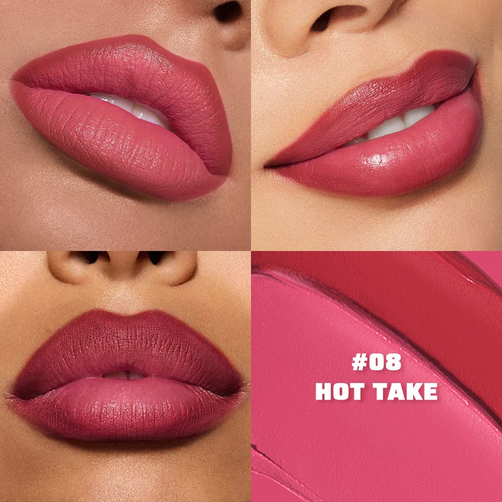 2 in 1 Lip Liner and Lip Gloss Matte Velvet Lipstick Pencil