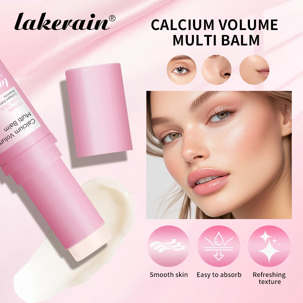 Calcium Volume Multi Balm Eye Wrinkle Stick Moisturizing Serum Bar