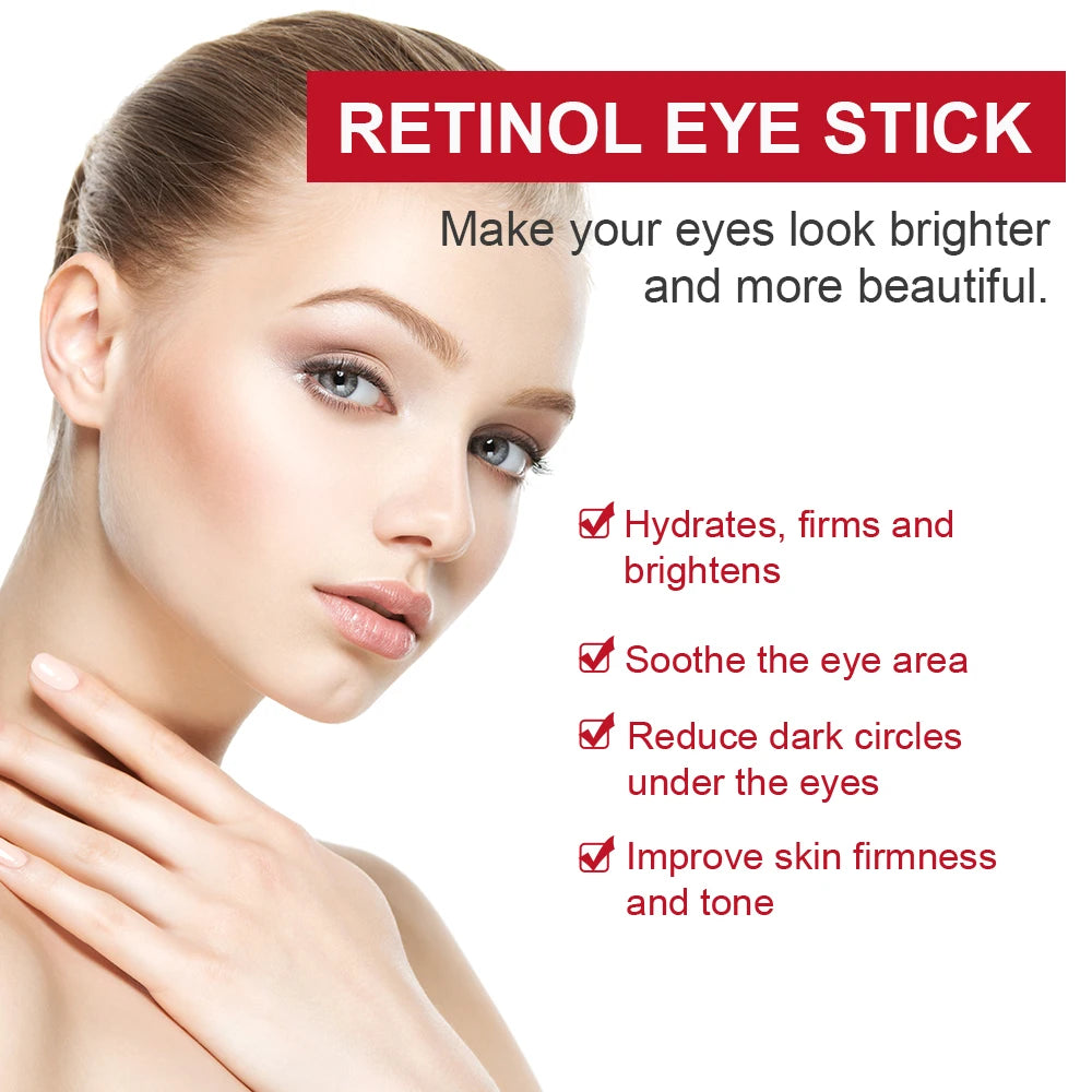 Retinol Eye Stick Anti Aging Firming Eye Cream for Dark Circles - 4