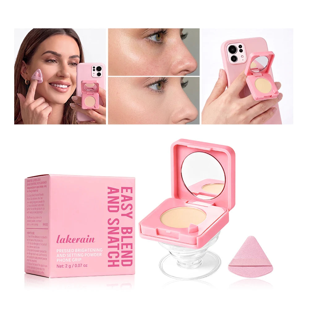 Foundation Stick and Pressed Powder Makeup Set - 2