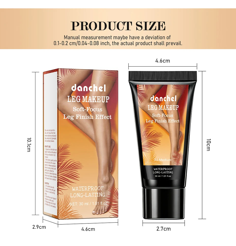 Leg Makeup Foundation and Body Concealer for Flawless Skin