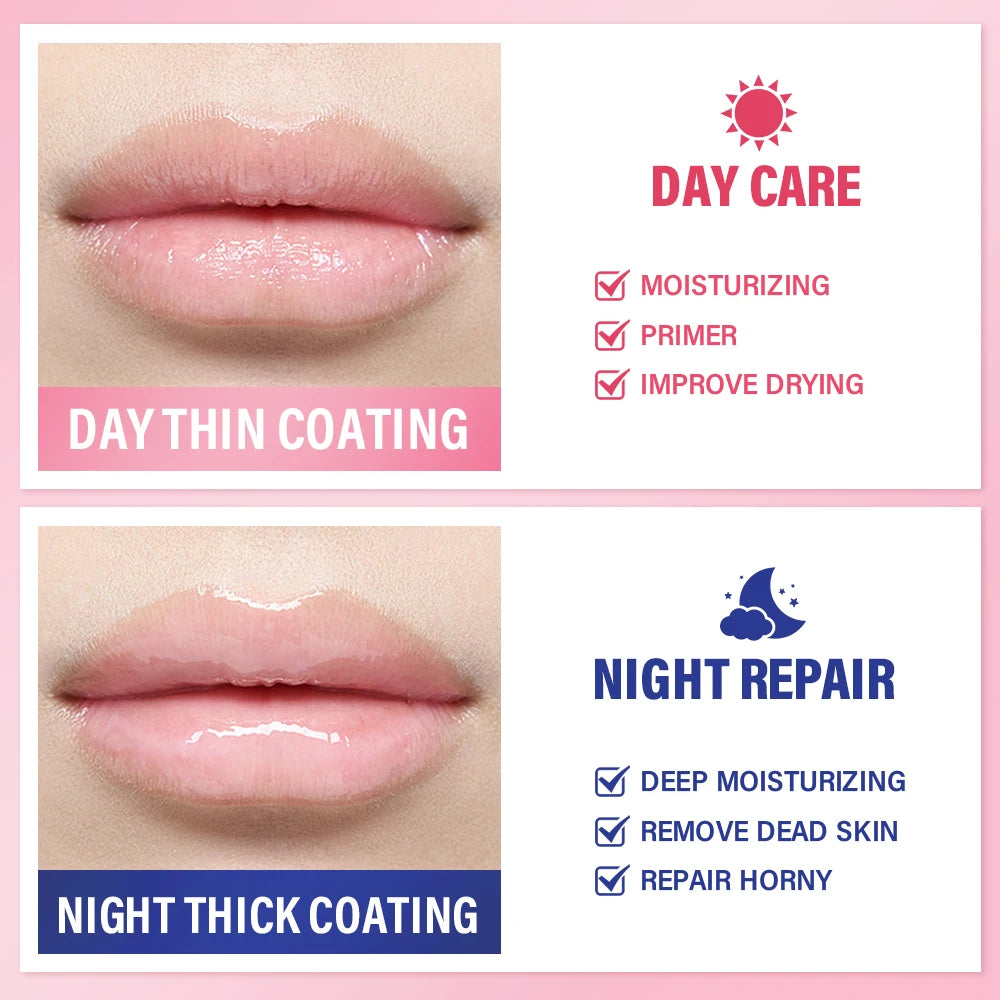 Lip Balm and Sleeping Mask Set Moisturizing Lip Care Treatment - 5
