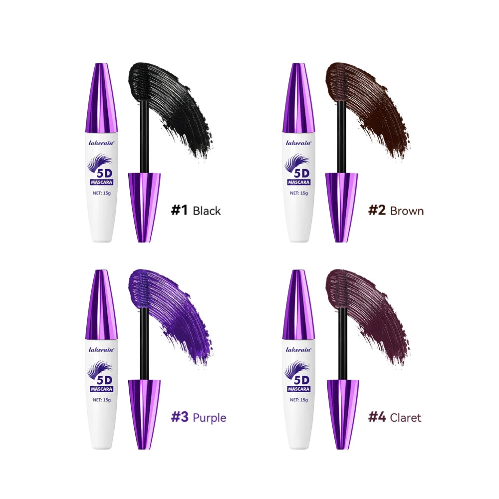 5D Mascara Waterproof Lengthening Lash Volume Makeup