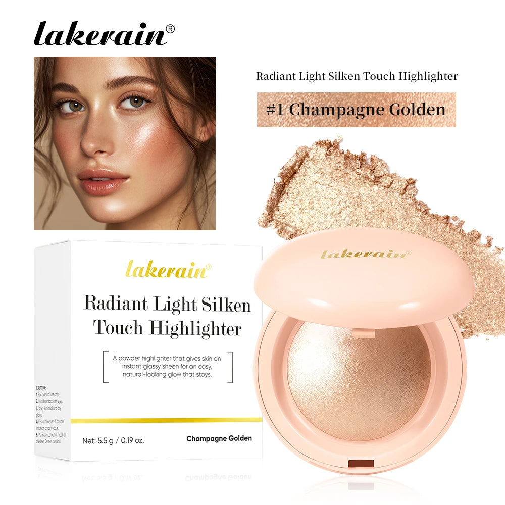 Radiant Highlighter Powder Shimmer Face Bronzer Makeup - 23