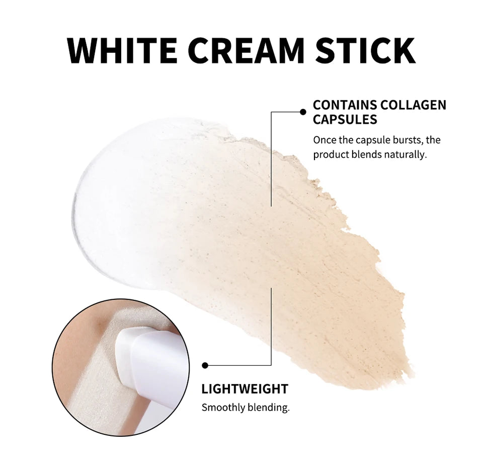 Color Changing Foundation Stick Dual Ended Concealer Makeup