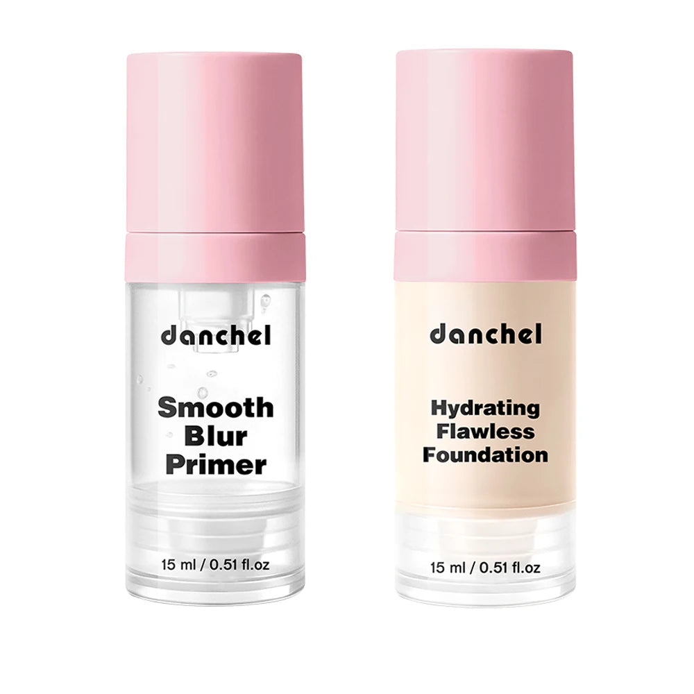Makeup Primer and Foundation Set Smoothing Face Base