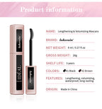 Waterproof Lengthening Mascara Volumizing Eyelash Extension Makeup