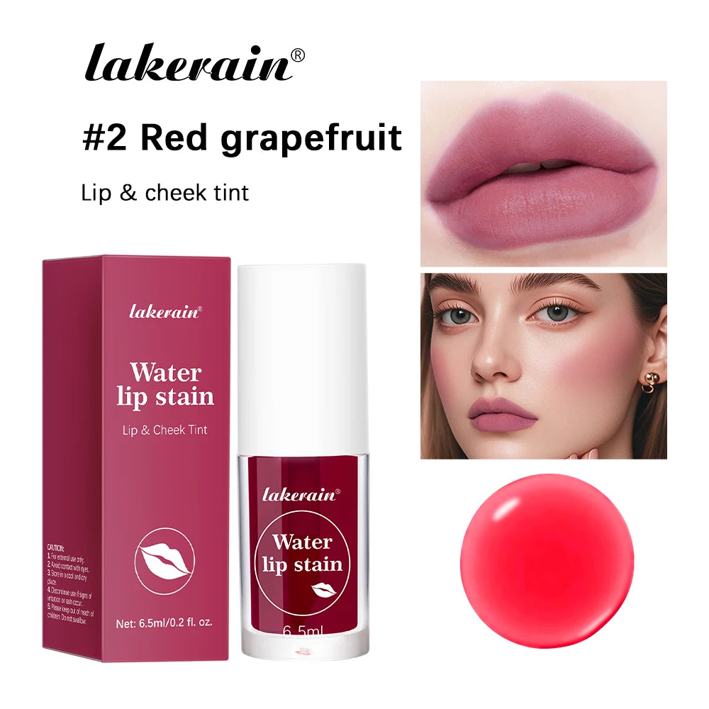 Water Lip Stain and Liquid Blush Long Lasting Tint - 24