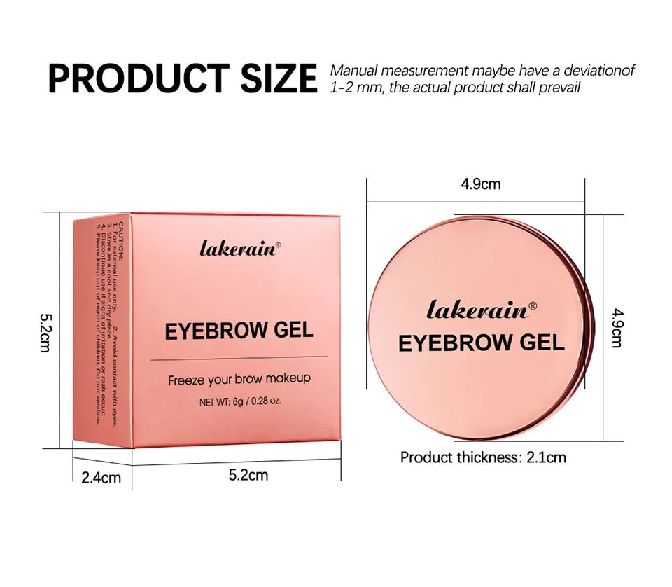 Waterproof Eyebrow Styling Gel Natural Brow Sculpting Pomade