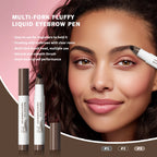 Liquid Eyebrow Pencil Multi Fork Tattoo Pen for Natural Brows