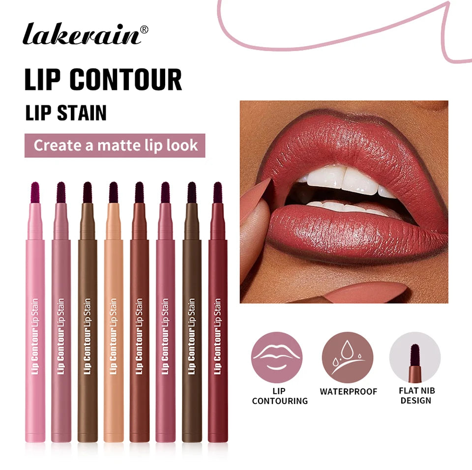 Waterproof Lip Liner Pencil Felt Tip Lip Stain Pen - 20
