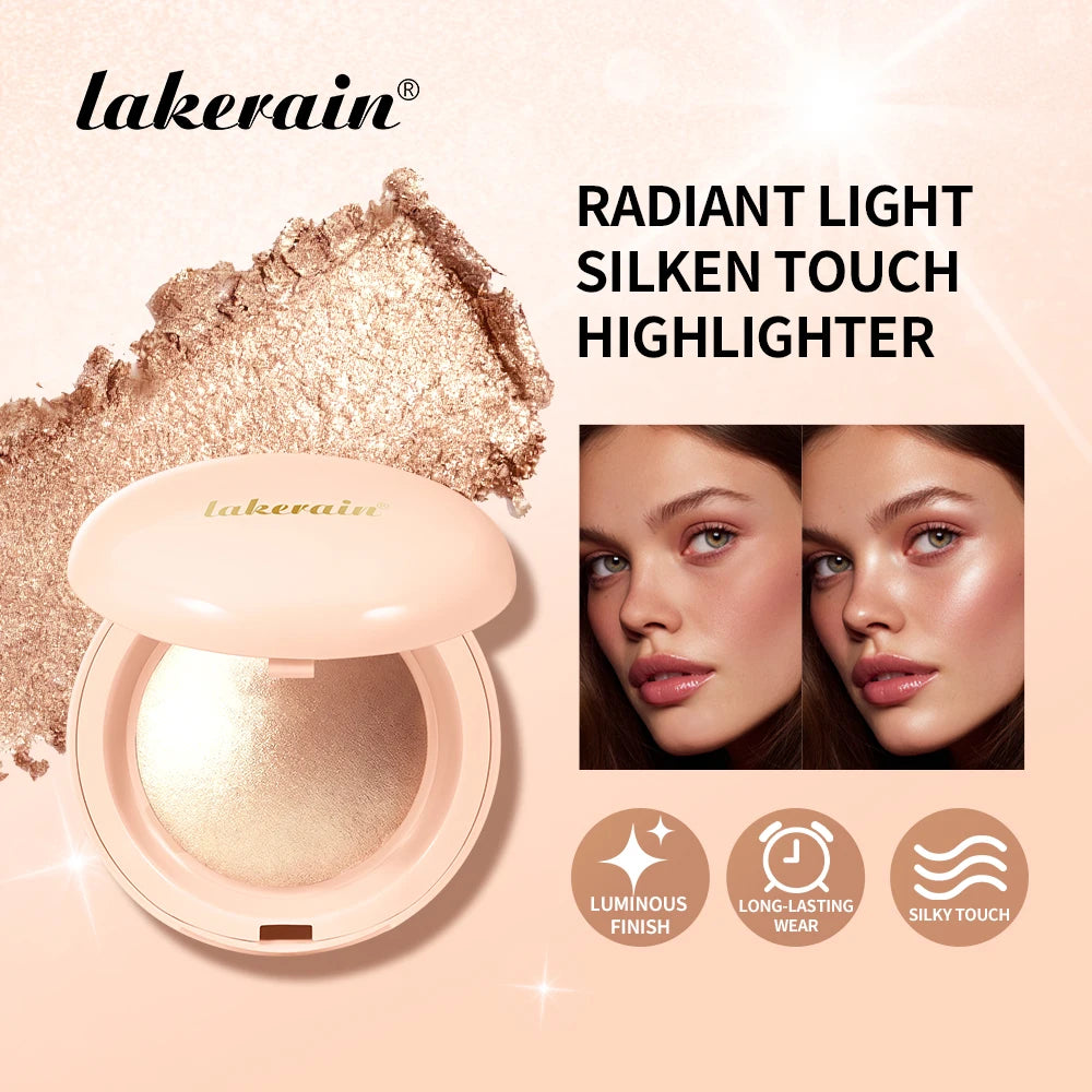 Silken Touch Highlighter Powder Baked Shimmer Illuminator