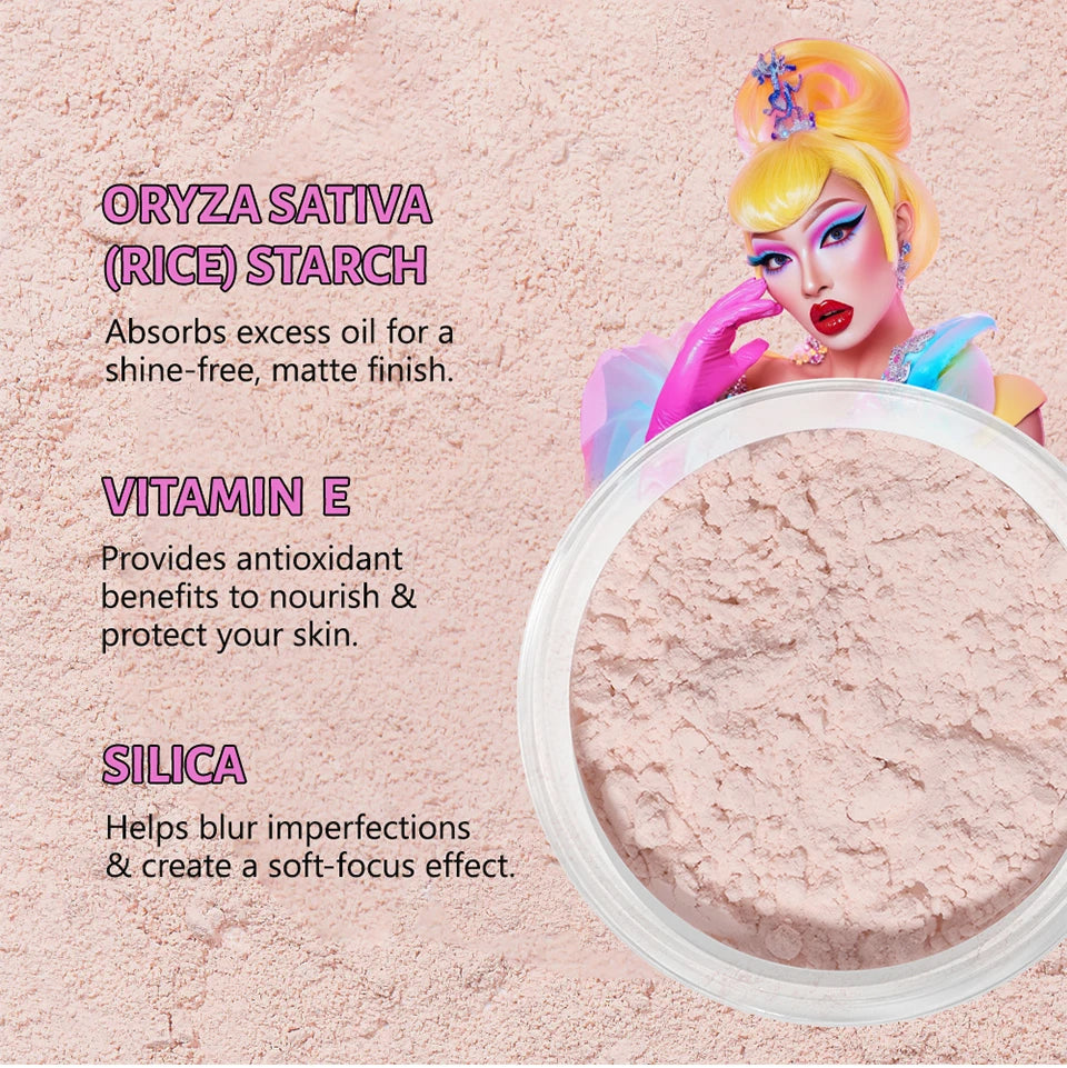 Loose Setting Powder Translucent Baking Face Powder