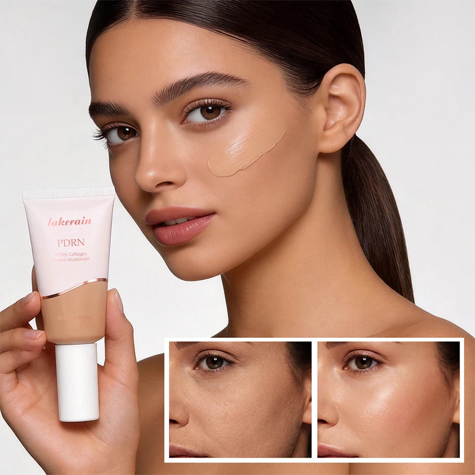 PDRN Collagen Tinted Moisturizer Radiant Glow Skin Tint Foundation