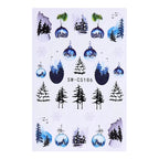 Christmas Nail Stickers Winter Nail Art Decals