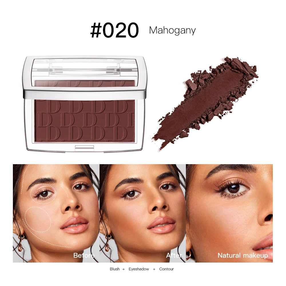 Embossed Blush Palette Matte Face Powder Blusher - 22