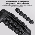 Electric Fascia Roller Muscle Massager Deep Tissue Recovery Tool