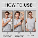 Mens Deodorant Stick Natural Underarm Antiperspirant Fresh Scent