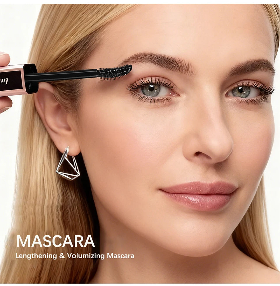 Waterproof Lengthening Mascara Volumizing Eyelash Extension Makeup - 9
