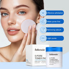 Pore Refining Toner Pad and Peptide Facial Serum Skin Care Set