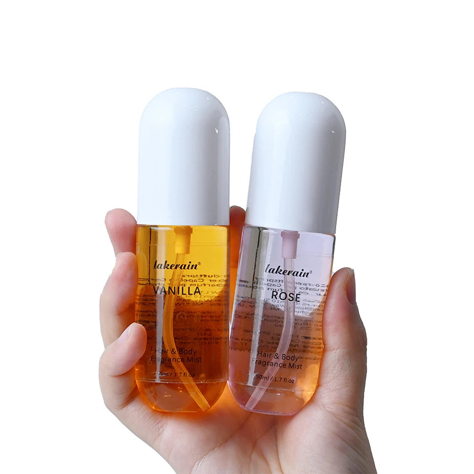 Vanilla and Rose Fragrance Mist Body Spray for Hair and Skin - 18