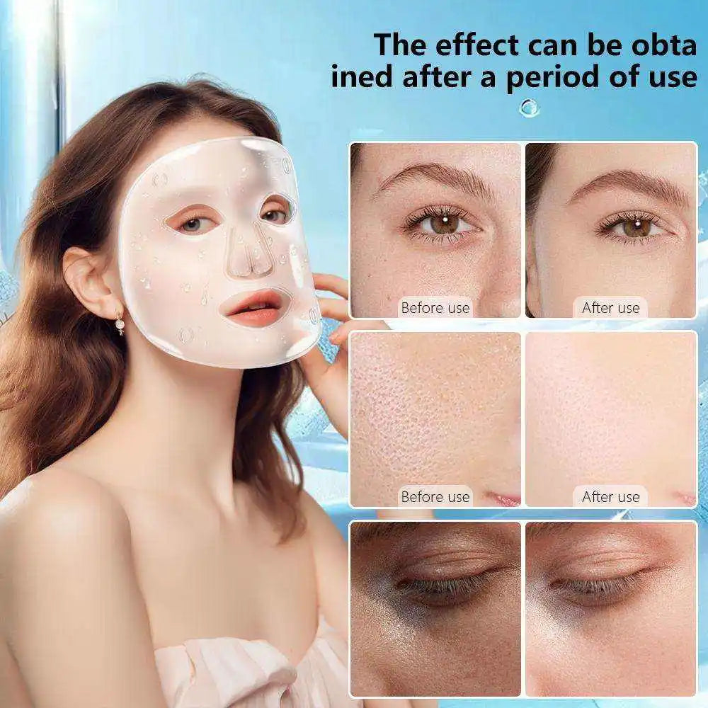LED Face Mask and Red Light Therapy Device for Skin Rejuvenation - 5