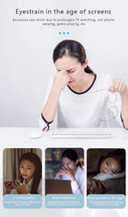 Eye Massager with Heat and Vibration Rechargeable Eye Relaxation Mask