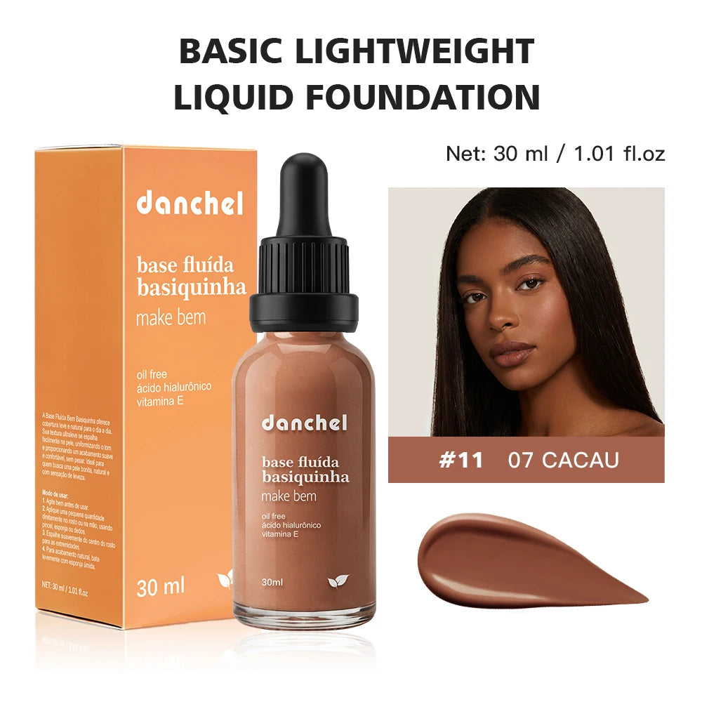 Basic Liquid Foundation Matte Face Makeup Base - 25
